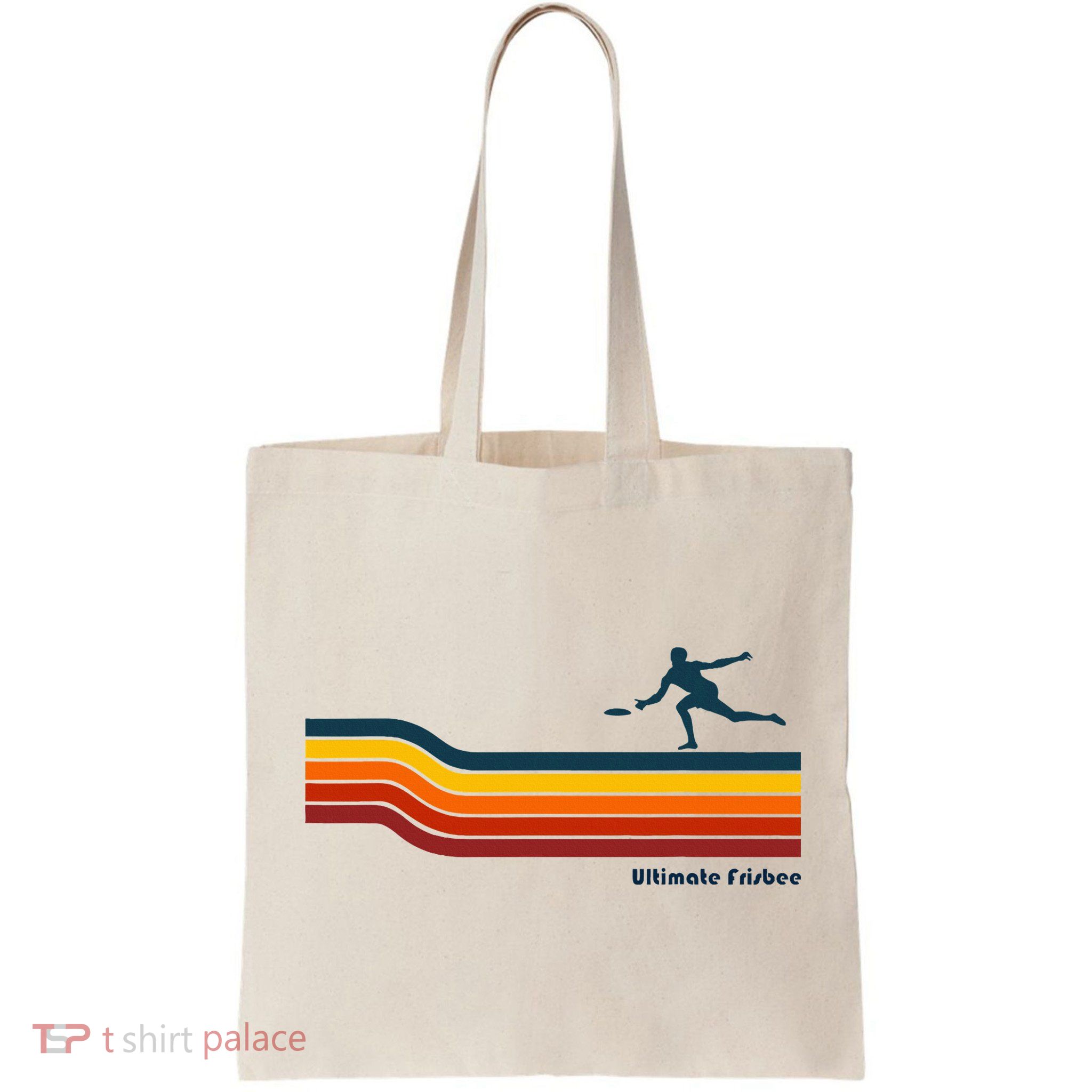 Ultimate Frisbee Retro Color Lines Bag