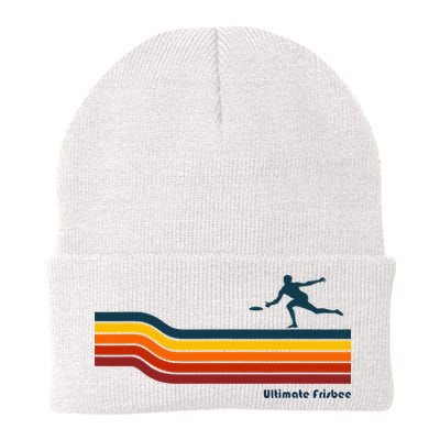 Ultimate Frisbee Retro Color Lines Beanie
