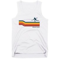 Ultimate Frisbee Retro Color Lines Tank Top