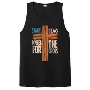 Usa Flag Religious Quote 4th Of July For Christian Faith Gift PosiCharge Competitor Tank