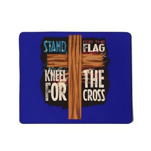 Usa Flag Religious Quote 4th Of July For Christian Faith Gift Mousepad