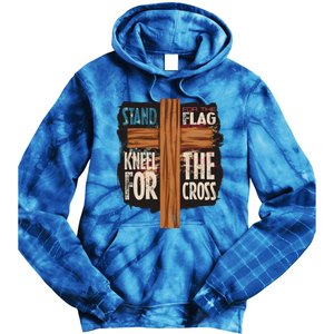 Usa Flag Religious Quote 4th Of July For Christian Faith Gift Tie Dye Hoodie