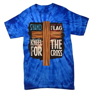 Usa Flag Religious Quote 4th Of July For Christian Faith Gift Tie-Dye T-Shirt