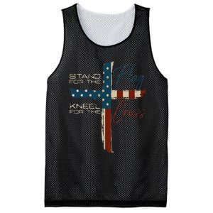 Usa Flag Religious Quote 4th Of July Christian Faith Mesh Reversible Basketball Jersey Tank