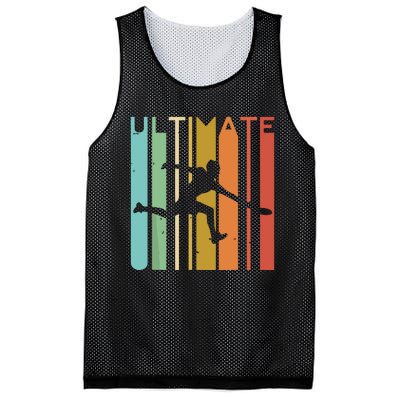 Ultimate Frisbee Retro Player Flying Disc Throwing Mesh Reversible Basketball Jersey Tank