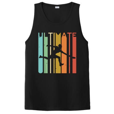 Ultimate Frisbee Retro Player Flying Disc Throwing PosiCharge Competitor Tank