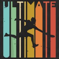 Ultimate Frisbee Retro Player Flying Disc Throwing Microfiber Hand Towel