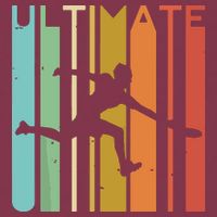Ultimate Frisbee Retro Player Flying Disc Throwing 16oz Travel Tumbler