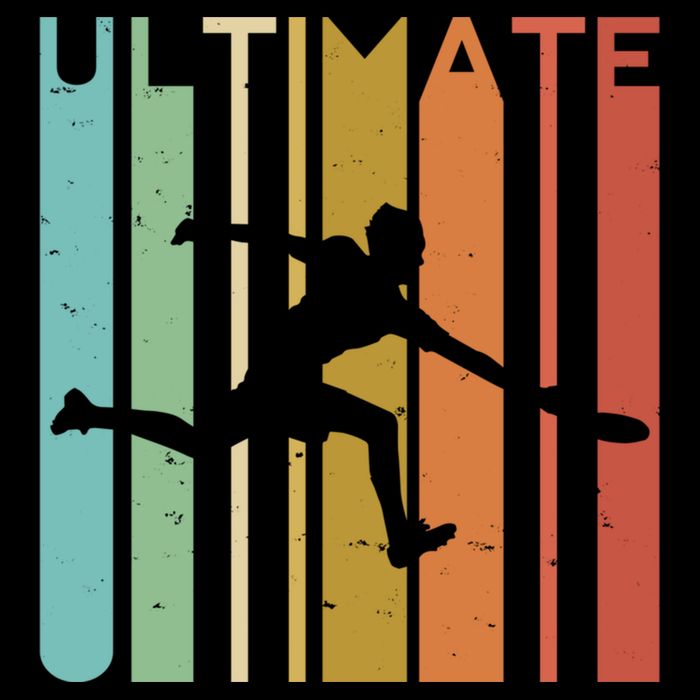 Ultimate Frisbee Retro Player Flying Disc College Cute Gift Cooling Performance Crew T-Shirt