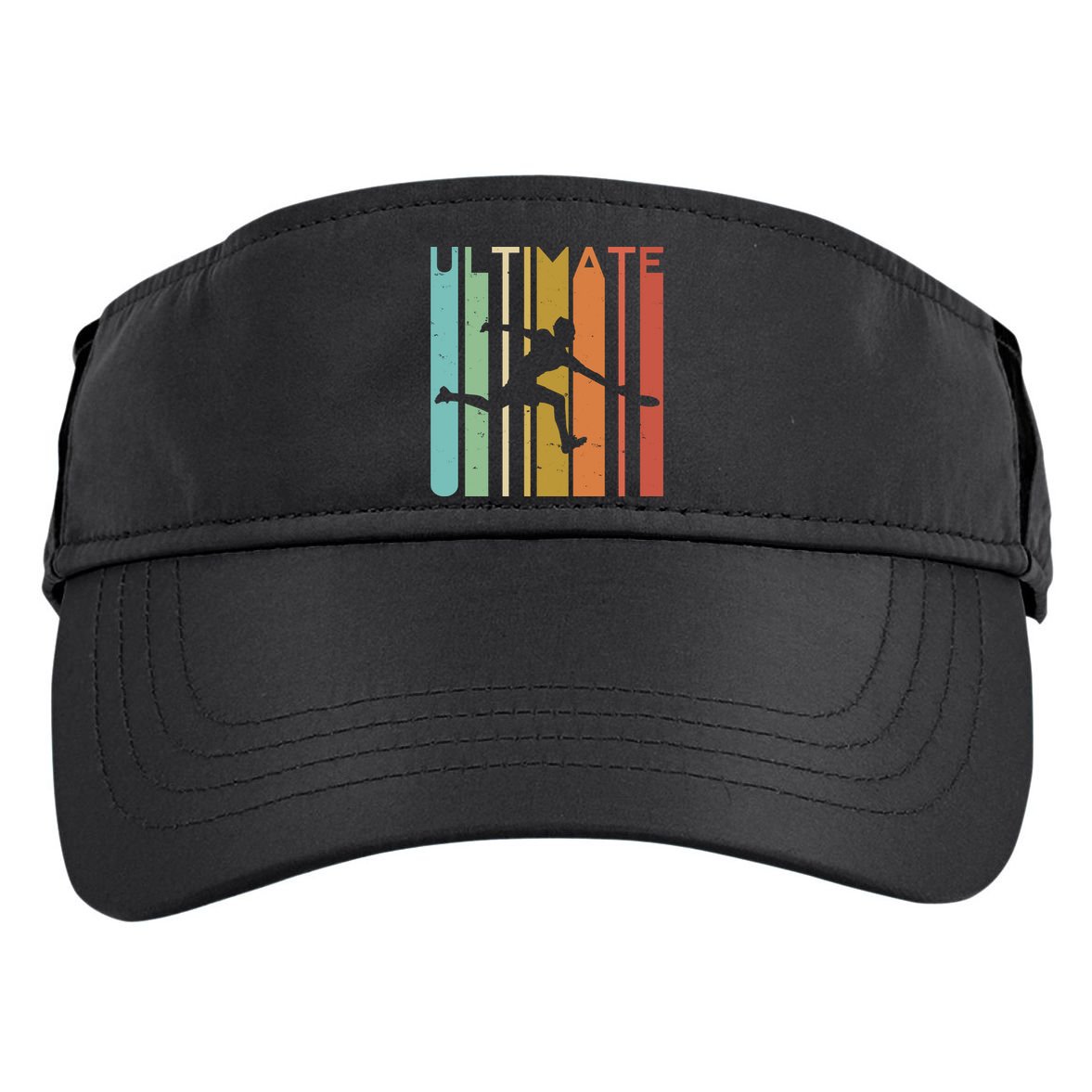 Ultimate Frisbee Retro Player Flying Disc College Cute Gift Adult Drive Performance Visor