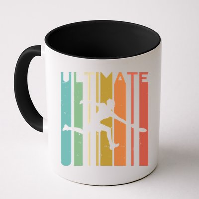 Ultimate Frisbee Retro Player Flying Disc College Cute Gift Mug