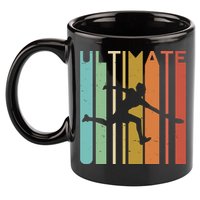 Ultimate Frisbee Retro Player Flying Disc College Cute Gift 11oz C Handle Ceramic Mug