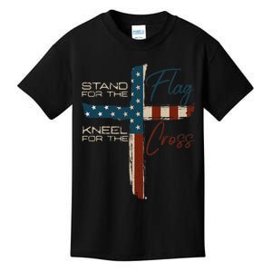 Usa Flag Religious Quote 4th Of July Christian Faith Kids T-Shirt