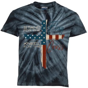 Usa Flag Religious Quote 4th Of July Christian Faith Kids Tie-Dye T-Shirt