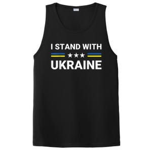 Ukrainian Flag Support Ukraine Freedom I Stand With Ukraine Gift PosiCharge Competitor Tank