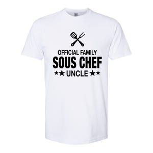 Uncle Family Sous Chef Funny Cooking Uncle Gift Softstyle CVC T-Shirt