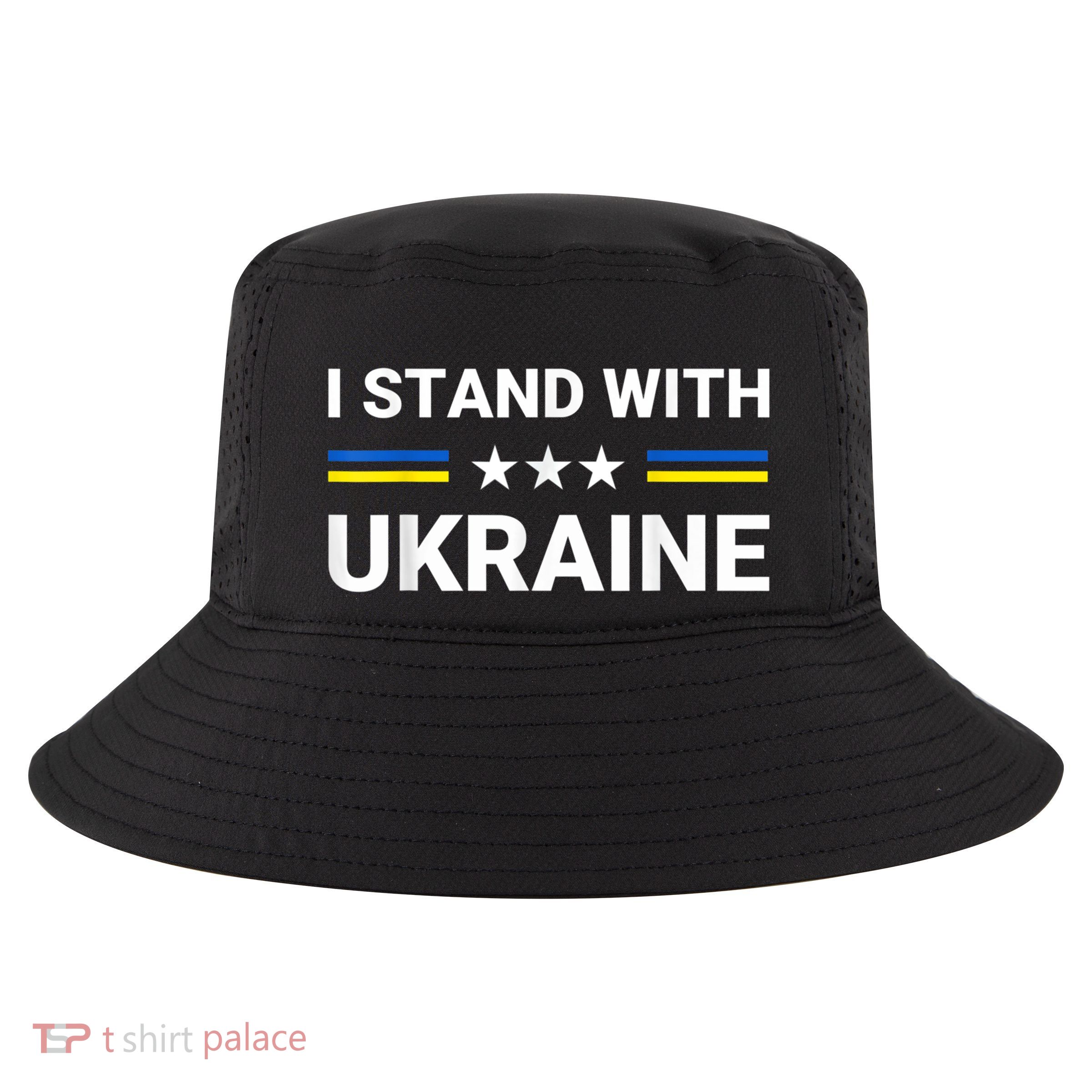Ukrainian Flag Support Ukraine Freedom I Stand With Ukraine Meaningful Gift Cool Comfort Performance Bucket Hat