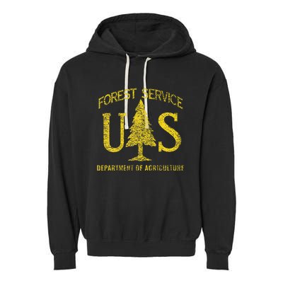 Us Forest Service Garment-Dyed Fleece Hoodie