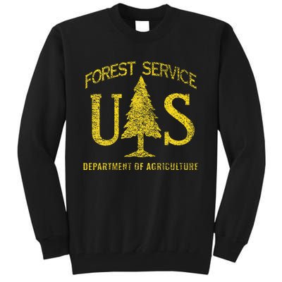 Us Forest Service Tall Sweatshirt