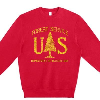 Us Forest Service Premium Crewneck Sweatshirt