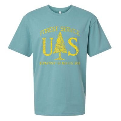 Us Forest Service Sueded Cloud Jersey T-Shirt