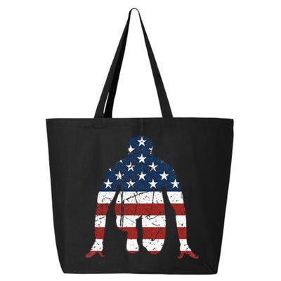 USA Flag Sprinter Track and Field Running 25L Jumbo Tote