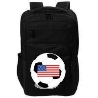 Usa Flag Soccer Fan Long Sleeve Impact Tech Backpack