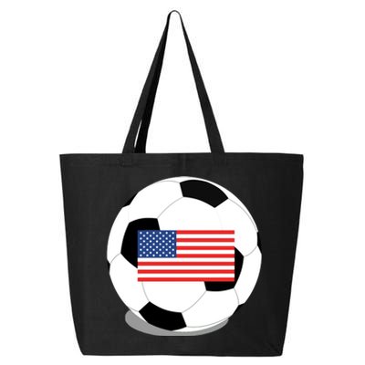 Usa Flag Soccer Fan Long Sleeve 25L Jumbo Tote