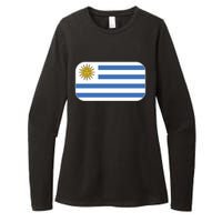 Uruguay Flag Soccer Team World Cup 2022 Womens CVC Long Sleeve Shirt