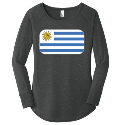 Uruguay Flag Soccer Team World Cup 2022 Women's Perfect Tri Tunic Long Sleeve Shirt