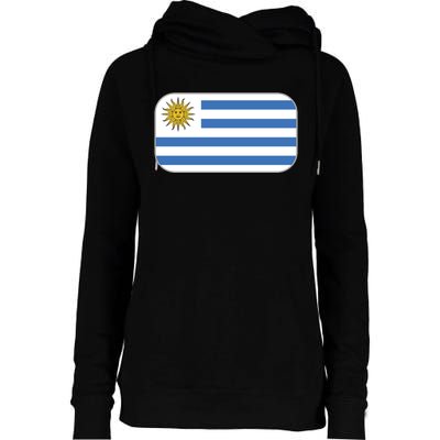 Uruguay Flag Soccer Team World Cup 2022 Womens Funnel Neck Pullover Hood