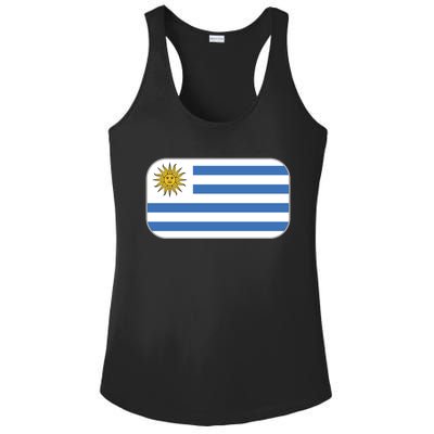 Uruguay Flag Soccer Team World Cup 2022 Ladies PosiCharge Competitor Racerback Tank