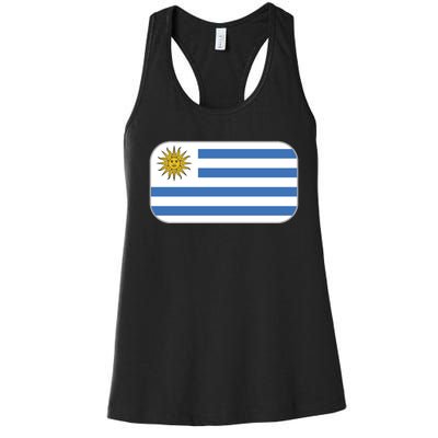 Uruguay Flag Soccer Team World Cup 2022 Women's Racerback Tank