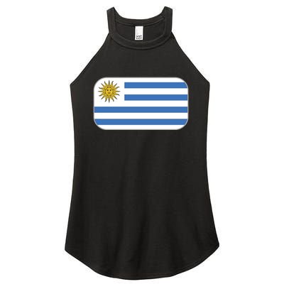 Uruguay Flag Soccer Team World Cup 2022 Women’s Perfect Tri Rocker Tank