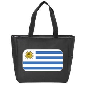 Uruguay Flag Soccer Team World Cup 2022 Zip Tote Bag