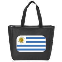 Uruguay Flag Soccer Team World Cup 2022 Zip Tote Bag