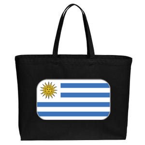 Uruguay Flag Soccer Team World Cup 2022 Cotton Canvas Jumbo Tote