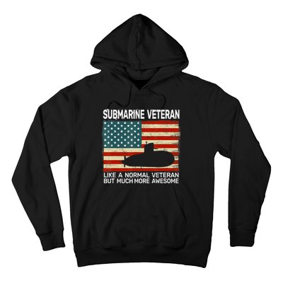 Usa Flag Submarine Veteran And Submarine Hoodie