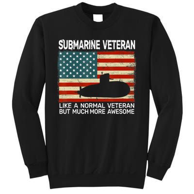 Usa Flag Submarine Veteran And Submarine Sweatshirt