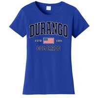 Usa Flag Stars And Stripes Durango Colorado Cool Gift Women's T-Shirt