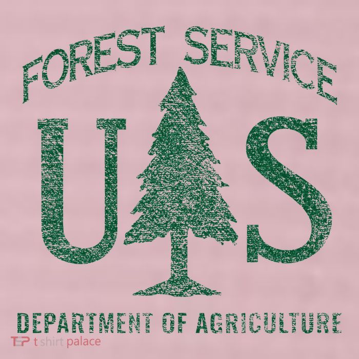 Us Forest Service (Distressed Green) 25L Jumbo Tote