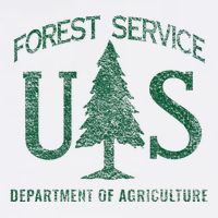 Us Forest Service (Distressed Green) Garment-Dyed Sweatshirt