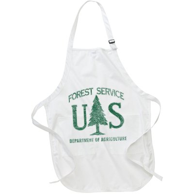 Us Forest Service (Distressed Green) Apron