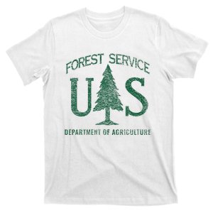 Us Forest Service (Distressed Green) T-Shirt