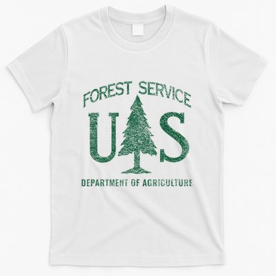 Us Forest Service (Distressed Green) T-Shirt