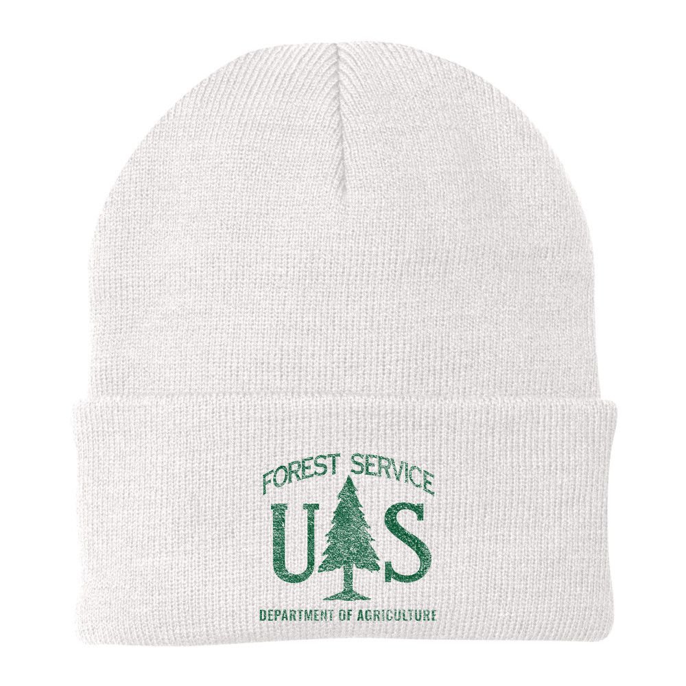 Us Forest Service (Distressed Green) Beanie