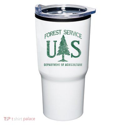 Us Forest Service (Distressed Green) Tumbler