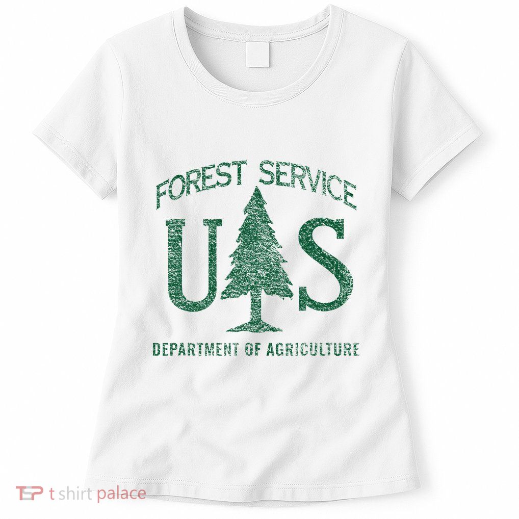 Us Forest Service (Distressed Green) Women's T-Shirt