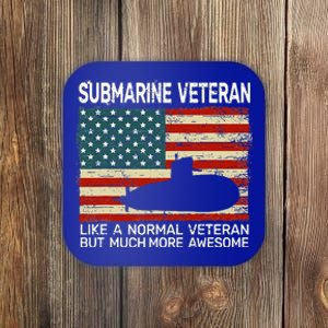 Usa Flag Submarine Veteran Coaster