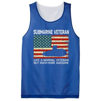 Usa Flag Submarine Veteran Mesh Reversible Basketball Jersey Tank